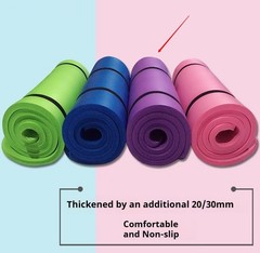 Extra-thick 20mm Widened And Lengthened Yoga Mat