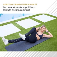 Total Body Band, All-in-one Fitness Band, Full Body Exercise Band for Home Ex…