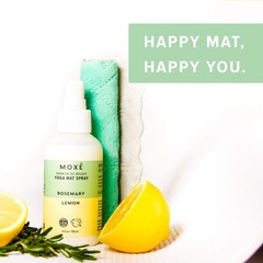 Yoga Mat Cleaner Spray, Rosemary & Lemon Essential Oil, Safe for All Mats & E…