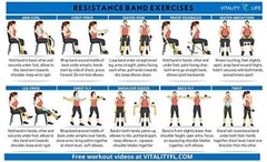 Senior Resistance Band: Light Resistance, Longer Length + Instruction Guide.