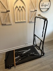 Ellen Croft Supreme Pilates Ballet Barre Body Fitness Ab Yoga Pad Machine