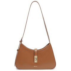 Fashion Shoulder Bag for Women Vegan Leather Adjustable Handbags Hobo B-brown