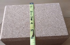 Yoga Block Natural Cork Solid 9X6X4″ Non-Slip &Anti-Tilt.Sold In Pairs. 1 Pair