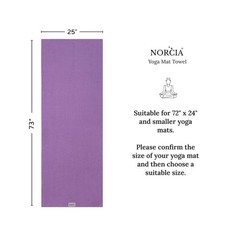 Yoga Towel, Non Slip Hot Yoga Mat Towel with Corner Pockets, Ma… FAST USA SHIP
