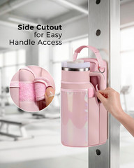 Magnetic Gym Bag for Women – Water Bottle Holder Bag Carrier – Gym Workout Acces