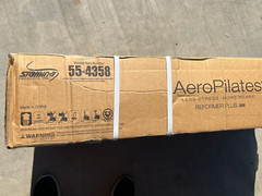 AeroPilates Reformer Plus 4 Cord with Pull Up Bar 55-4358 Brand New