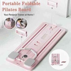 Gym Abdominal Exercise Board Foldable With Timer Board Portable Pilates 5-in-1