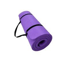 Large Yoga Mat 6mm Thick Home Exercise Non-Slip Gym Exercise Mat 72″x24″(Purple)