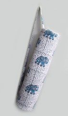 Handblock Elephant Yoga Mat Carrier Bag Hippie Mandala Cotton Bags With Shoulder