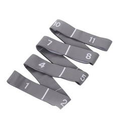 11 Loops Stretch band – Yoga, Pilates, Ballet, and Physical 11 Grids-Grey