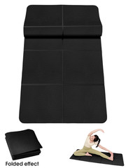 Professional Yoga Mat Portable Foldable Sports Mat TPE Material Safe Eco-Friendl