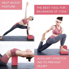 1PC Yoga Building Blocks Cubes Pilates Bricks Reinforcement Mats Sports Supplies