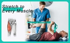 Banda de estiramiento de correa de yoga para gimnasia de danza pilates