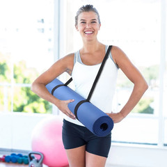 1-5PCS Yoga Mat Strap Adjustable Yoga Mat Holder Strap Elastic Sports Sling Shou