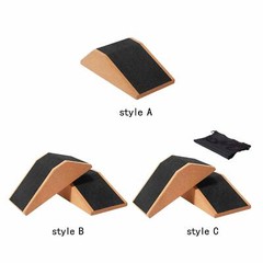 Cork Squat Wedge Yoga Block Professional Platform for Pilates Gym Calf Raise