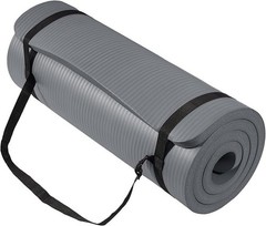 Thick Yoga Mat 1 Inch 71×24 Waterproof Non Slip Workout Mat with Carry Strap