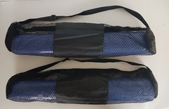 2 Blue Yoga Mats With Carrying Case, Vantage At Stone Creek, Standard Size