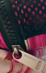 Lululemon Athletica Pink Abstract Yoga Mat Full Zip Carrying Bag