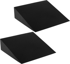 2 Pack Yoga Foam Wedge, 13″ EVA Foam Calf Stretch Slant Board for Lower Leg S…