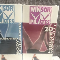 Windsor Pilates Total Body Sculpting VHS Tapes BRAND NEW SEALED Set of 3