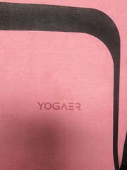 YOGAER Travel Yoga Mat Foldable Thin Mats for Travelling PINK 71.5″ x 24″