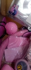 Pilates Essentials Kit For Women 18-Piece Home Workout Set Pink Accessories NEW