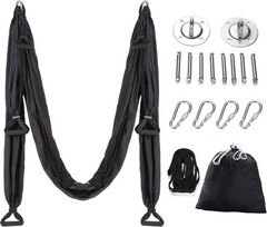 Strong Aerial Yoga Sling Kit – Supports Over 400 lbs for Full Body Fitness