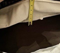 Manduka Yoga Mat Bag Multiple Pockets Adjustable Strap & Position Grey Black Lg