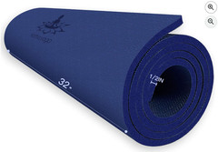 Gaiam Print Yoga Mat, Non Slip Exercise & Fitness Mat for All Types of Yoga, Pil