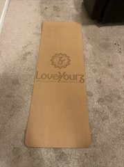 Numat Cork Yoga Mat 6mm Thick 72 x 24 in, Sweatproof NonSlip Eco-friendly, Light