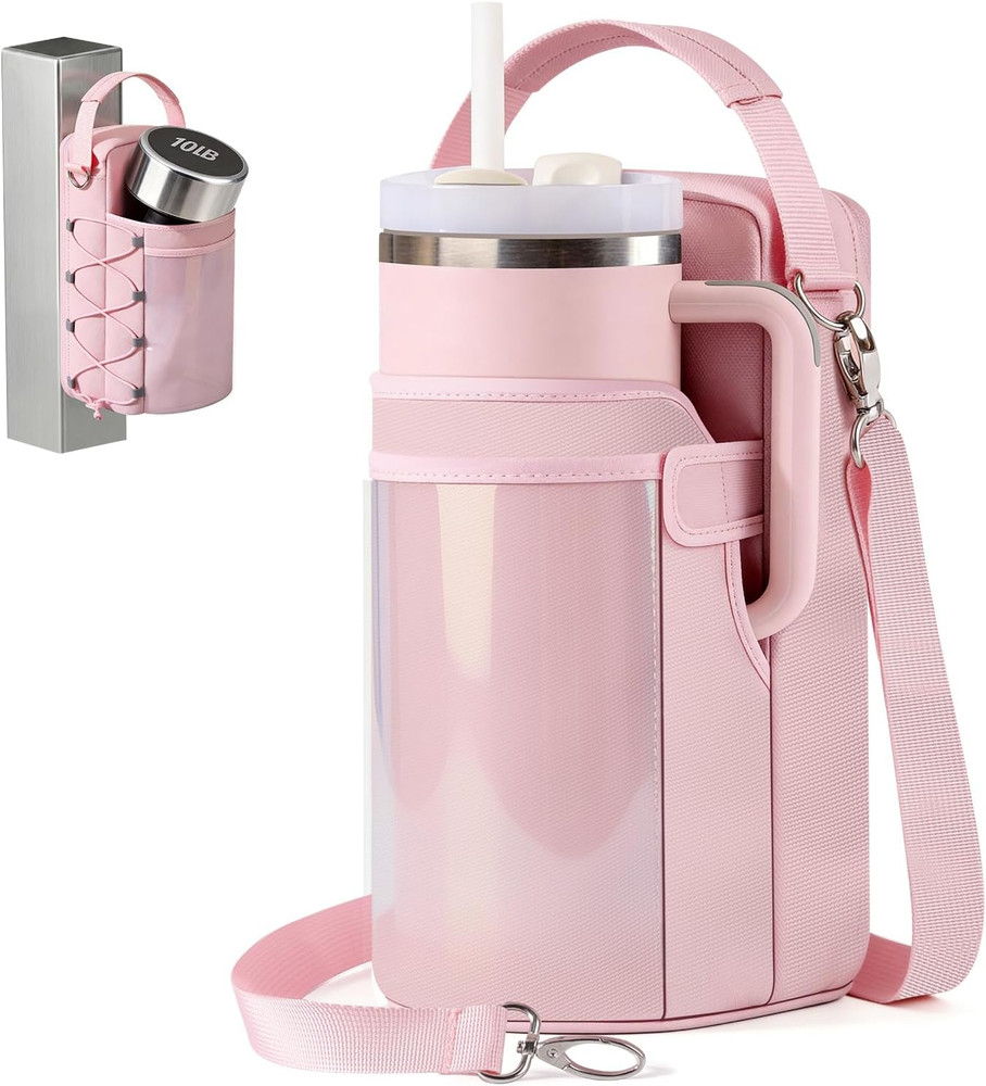 Magnetic Gym Bag for Women – Water Bottle Holder Bag Carrier – Gym Workout Acces