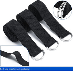 6 Pcs Yoga Strap for Stretching 8 Ft Yoga Exercise Adjustable Straps Bands with