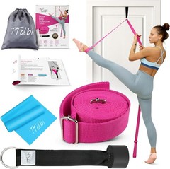 Ultimate Flexibility Kit: Leg Stretcher & Resistance Band for All Skill Levels