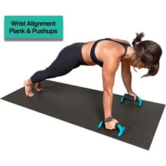 Premium Wrist Support Yoga Blocks for Pain Relief – Set of 2 Wedges for Yoga