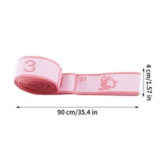 Stretch Band Strap Number Elastic Stretching Strap Exercise Bands Yoga Equipment