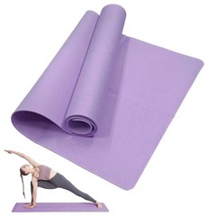 Extra Thick 4mm Exercise Yoga Pilates Mat Gym Fitness NBR 68″x 24″
