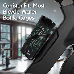 Natural Wipes for Fitness in Lemongrass & Eucalyptus, Gyms, Yoga, Peloton Cycles