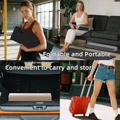 1/2inch Extra Thick Foldable Yoga Mat with SGS Certified Odourless POE Materi…