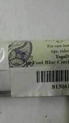 Yoga Strap Yoga Direct 10 Foot Blue Cinch-Buckle