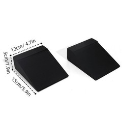 2Pcs Squat Wedge Blocks Squats Slant Block for Indoor Sports Pilates Balance