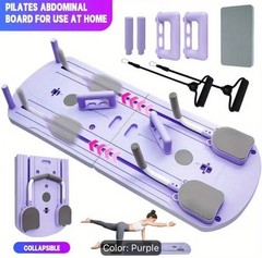 8 in 1 Multi-Functional Foldable Pilates Board, Pilates Equipment, PP Material