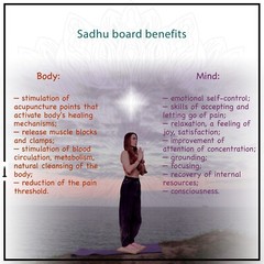 Sadhu board for Beginners from 100% Ash wood , Nails Step 10mm, Tree of Life