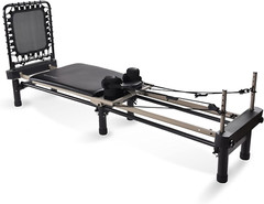 Reformer Home Workout Equipment, Pilates Machine W/Resistance