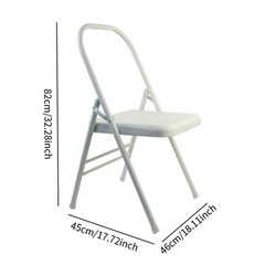 Yoga Auxiliary Chair Back Seat Foldable Chair