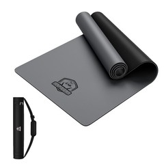 Large Yoga Mat – 72″x30″ Extra Wide Exercise Mat, 1/5″ Thick Dual Color PVC, …