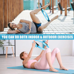 Yoga Fitness Pilates Ring Yoga Ring Open Back Ring Magic Ring Pelvic Floor Muscl