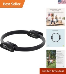 Beginner-Friendly Ultra-Fit Pilates Ring – 15 Inch for Optimal Leg Alignment