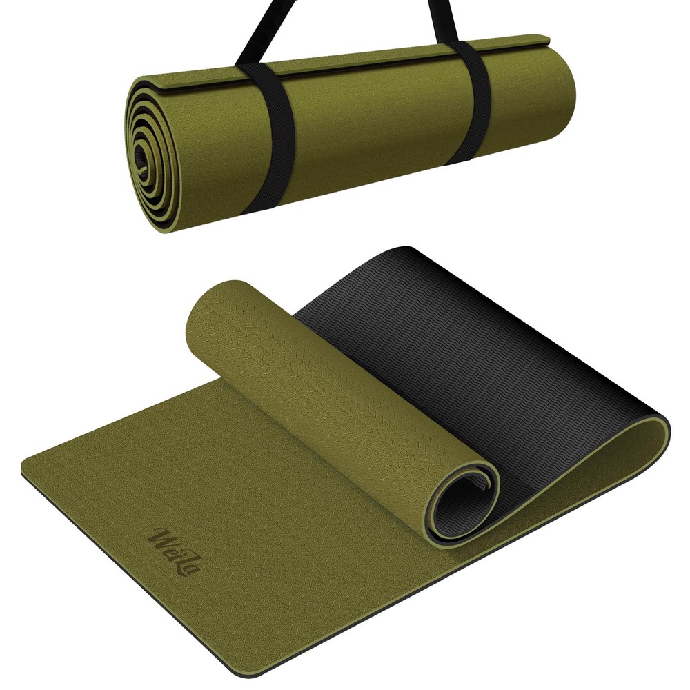 TPE Yoga Mat Non-slip Double-Sided 72″x24″ Pilates Workout