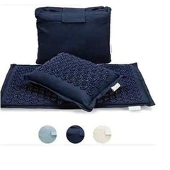 Hot ​3pcs 1set Nature Linen Coconut Palm Massage Yoga Mat Sport Pillow Mat New