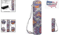 Full-Zip Yoga Bag with Expandable Pockets – Stylish Tote for Outdoor Workouts